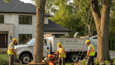 Professional lawn care and tree trimming service in Bellevue, NE by Chop Chop Tree experts
