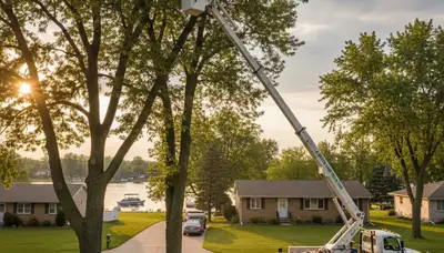 Professional tree removal service in Bellevue NE by certified arborists at Tree Trimming Bellevue